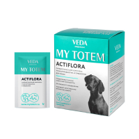 Veda My Totem Actiflora синбиотический комплекс для собак, 30 саше по 1 г