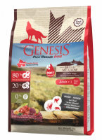 Genesis Pure Canada Broad Meadow Soft Adult полувлажный корм с говядиной, мясом косули и дикого кабана для взрослых собак всех пород