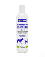 Okvet (Оквет) шампунь лечебный с хлоргексидином 5% для кошек и собак, 250 мл