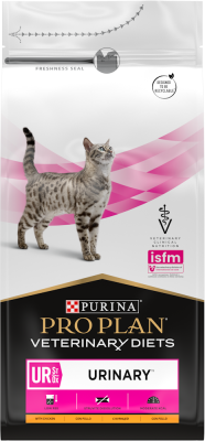 Pro Plan Veterinary Diets UR St/Ox сухой корм с курицей для кошек при болезни нижних отделов мочевыводящих путей