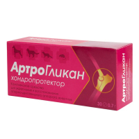 Артрогликан таблетки для кошек, собак, крыс и хорьков, 30 таблеток