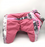 Комбинезон розовый (5) для собак средних пород