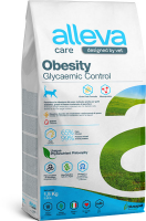Alleva Care Cat Obesity Glycemic Control Adult лечебный сухой корм для взрослых кошек