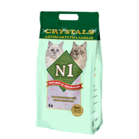 Наполнитель силикагелевый N1 (№1) Crystals антибактериальный для кошачьего туалета