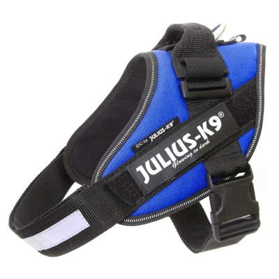 JULIUS-K9 шлейка для собак IDC®-Powerharness 1 (63-85см/ 23-30кг), Синий