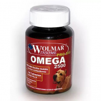 Wolmar Winsome Pro Bio Omega 2500 Синергетический комплекс для крупных пород собак, 100 таб.