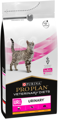 Pro Plan Veterinary Diets UR St/Ox сухой корм с курицей для кошек при болезни нижних отделов мочевыводящих путей