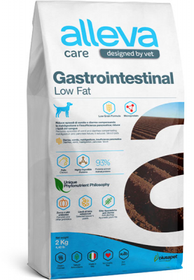Alleva Care Dog Gastrointestinal Low Fat Adult лечебный сухой корм для взрослых собак, 2 кг