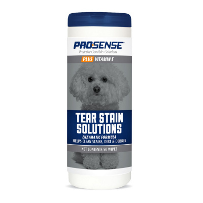 8in1 Pro-Sense (8в1 Про-Сенс) Plus Tear Stain Wipes гигиенические салфетки для удаления слезных дорожек у собак