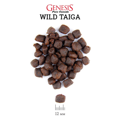 Genesis Pure Canada Wild Taiga Soft Adult полувлажный корм с мясом дикого кабана, северного оленя и курицы для взрослых собак с чувствительным пищеварением