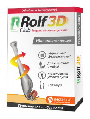 Купить выкручиватель клещей Rolf Club (Рольф) с бесплатной доставкой по Туле в зоомагазине — «Зоква-Вет»